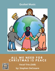 All We Need For Christmas Is Peace Vocal Solo & Collections sheet music cover Thumbnail